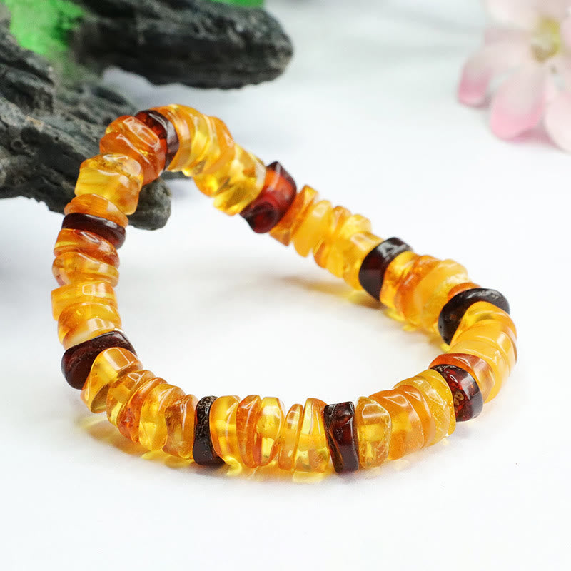 Amber Confidence Peace Buckle Bracelet