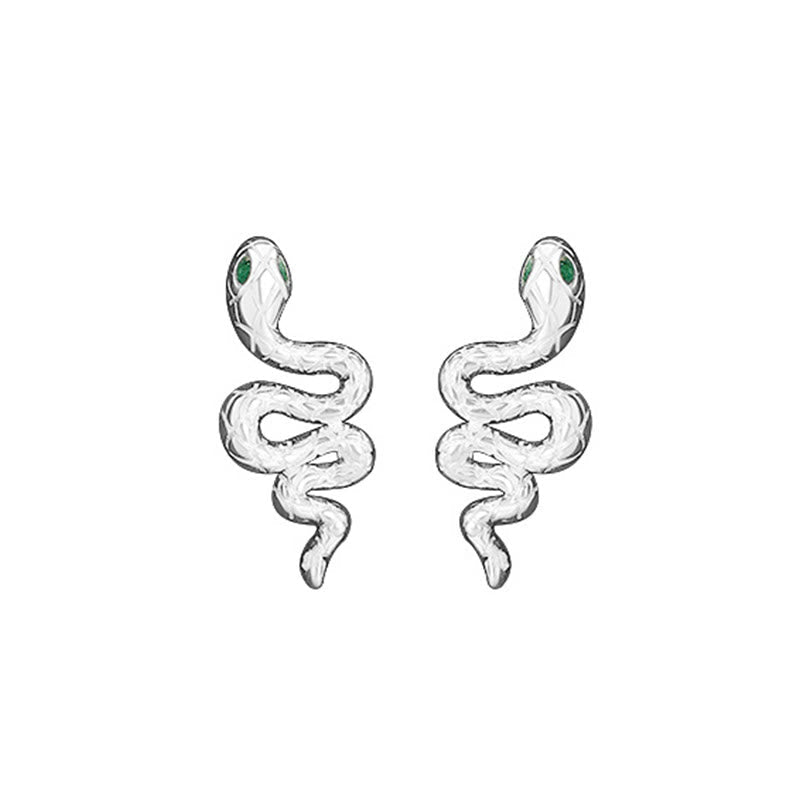 925 Sterling Silver Year of the Snake Jewelry Set for Calm & Balance