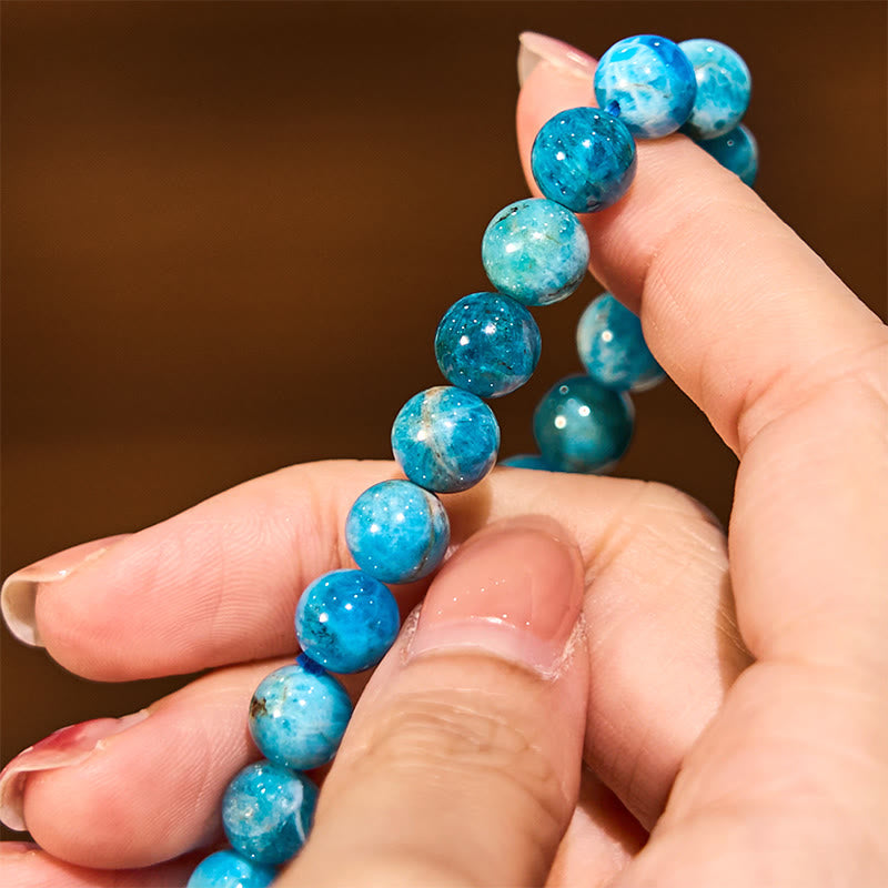 Apatite Motivation Bracelet for Spiritual Growth