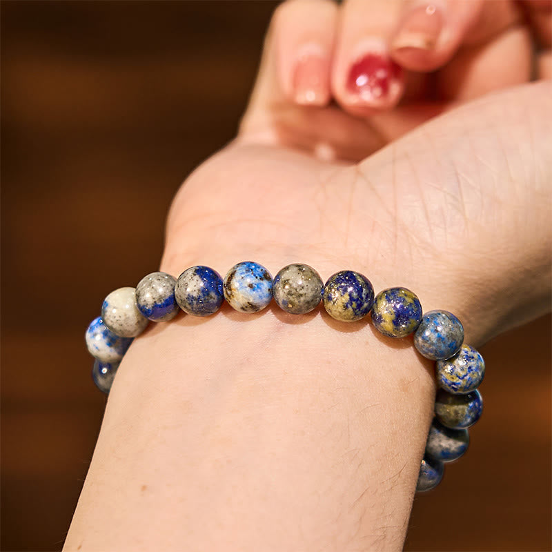 8mm Lazurite Self-Care Bracelet for Inner Balance