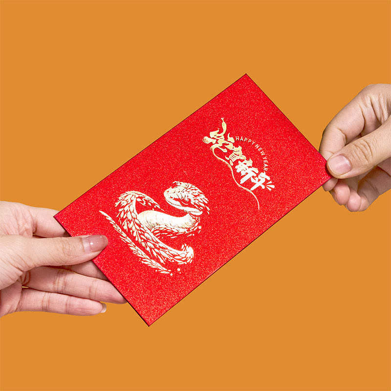 2025 Year of the Snake Red Envelopes | Lucky Money Gift