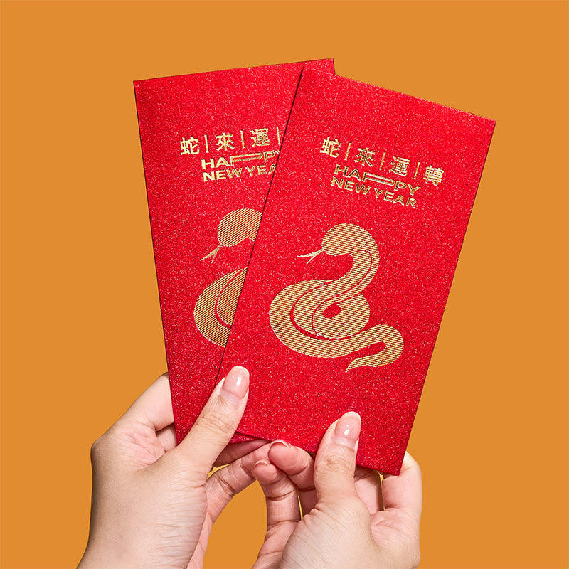 2025 Year of the Snake Red Envelopes | Lucky Money Gift