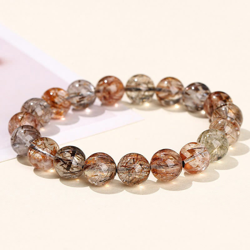 8mm Super Seven Spiritual Protection Bracelet