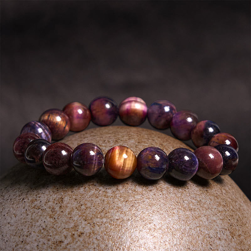 8mm Tiger Eye Protection Bracelet