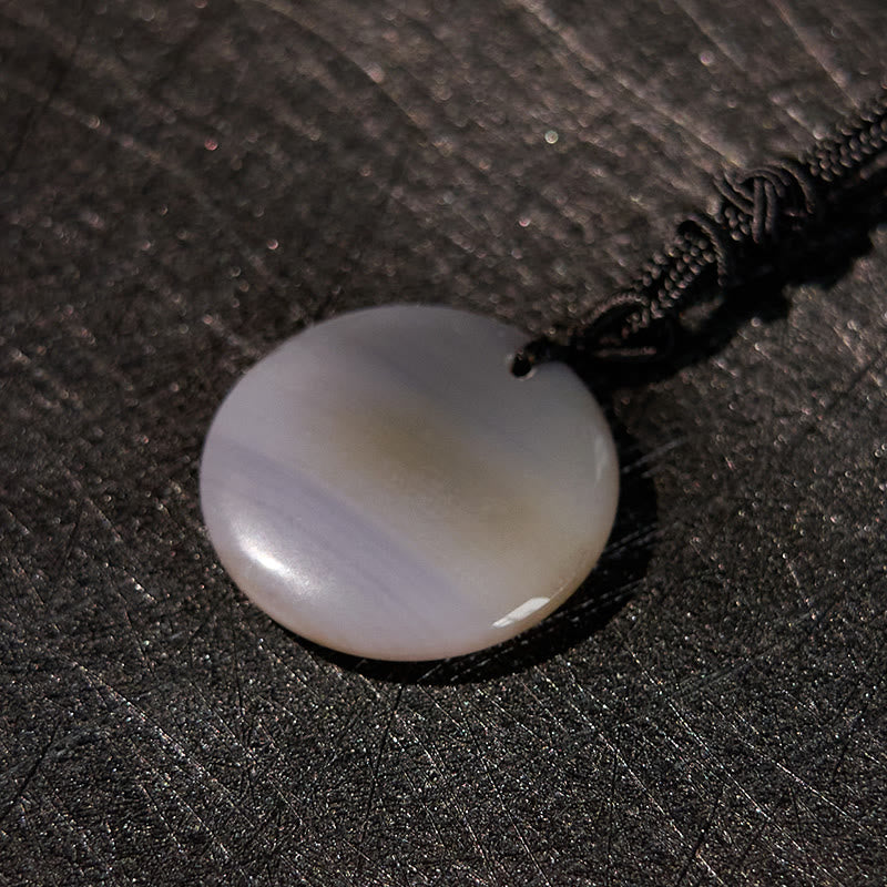 Vajra Dorje Obsidian Necklace for Spiritual Fulfillment