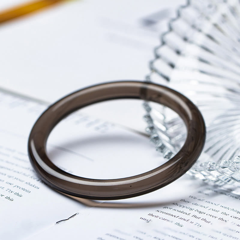 Ice Obsidian Courage Bracelet for Emotional Healing & Strength