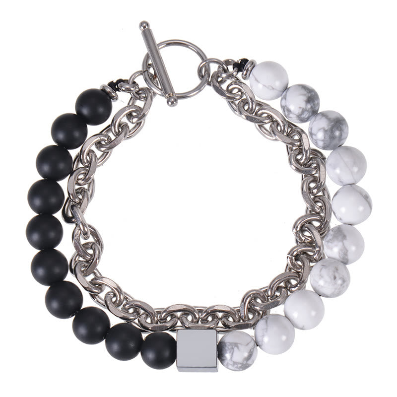 8mm Colorful Tiger Eye Double Wrap Protection Bracelet