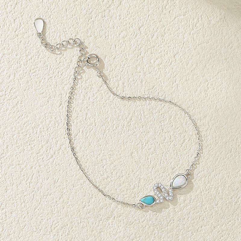 Turquoise Opal Snake Protection Bracelet 2025