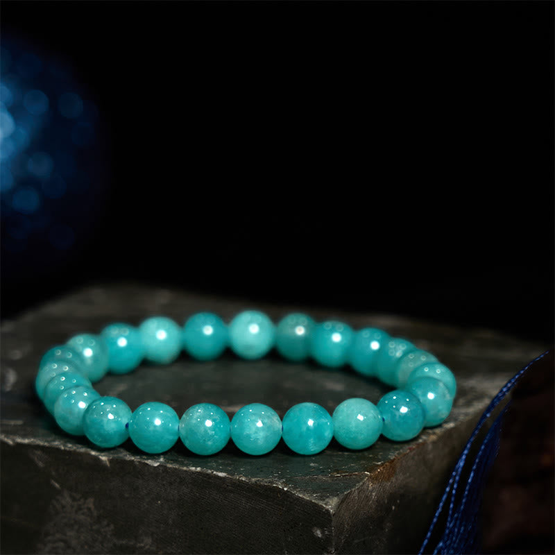 8mm Amazonite Bracelet for Emotional Balance