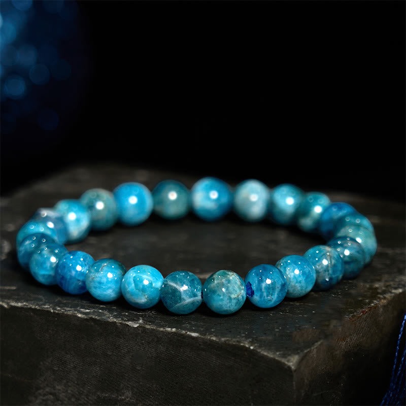 Apatite Motivation Bracelet 8mm