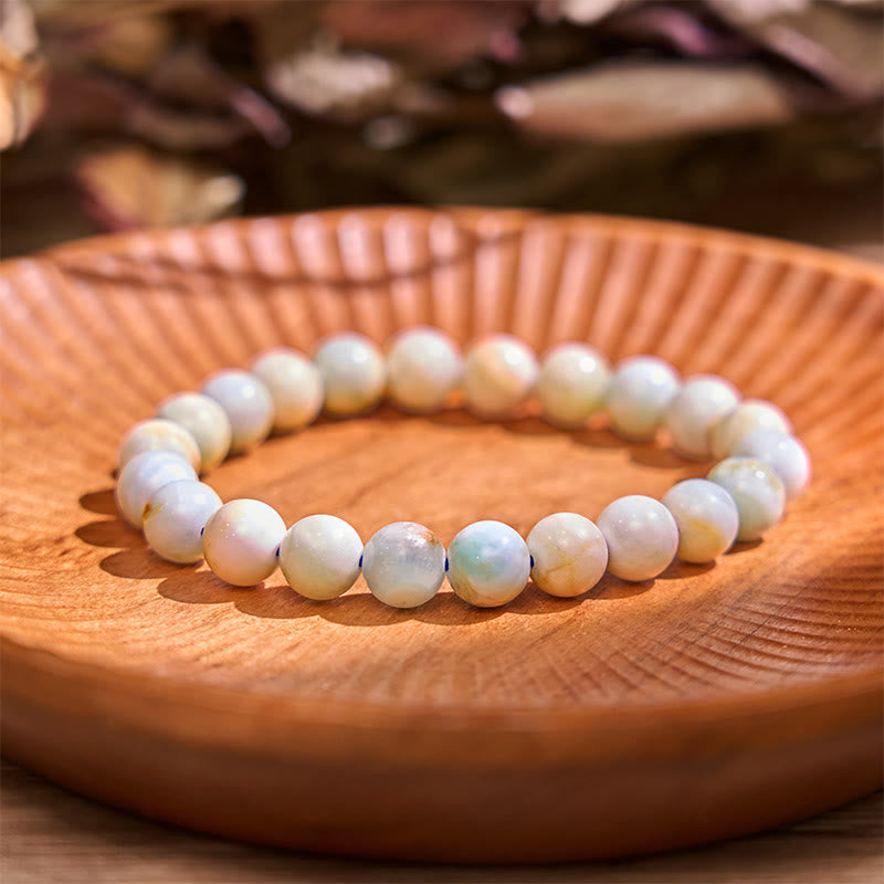 8mm Hemimorphite Calm Energy Bracelet for Healing