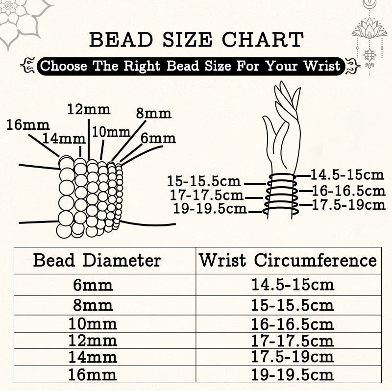 10mm Black Onyx Om Mani Padme Hum Protection Bracelet