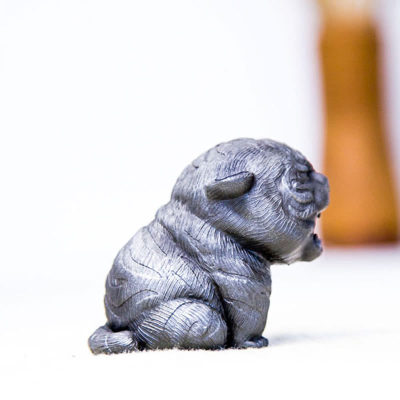 7.5cm Mini Roaring Tiger Iron Powder Resin Statue