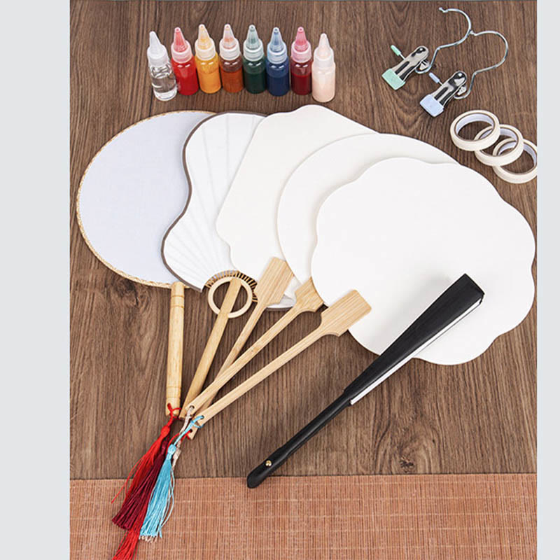 DIY Chinese Lacquer Fan | Zen Decor Art & Craft Fan