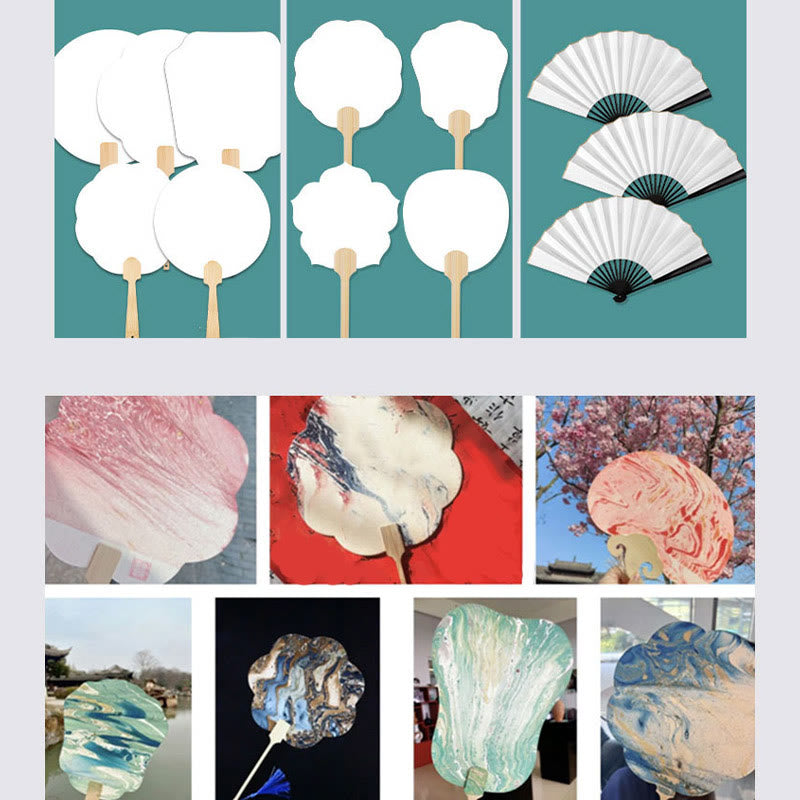 DIY Chinese Lacquer Fan | Zen Decor Art & Craft Fan