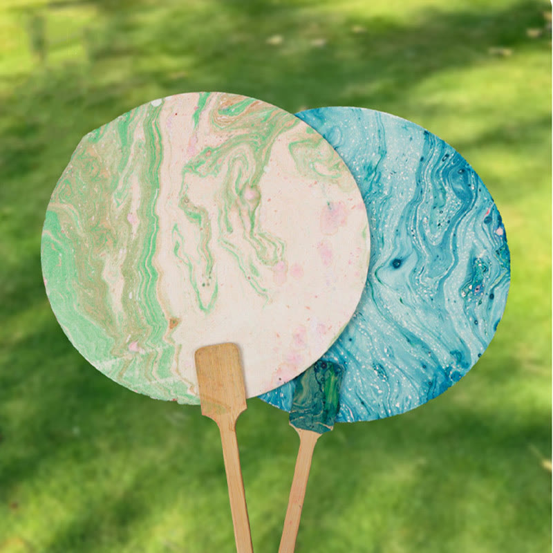 DIY Chinese Lacquer Fan | Zen Decor Art & Craft Fan
