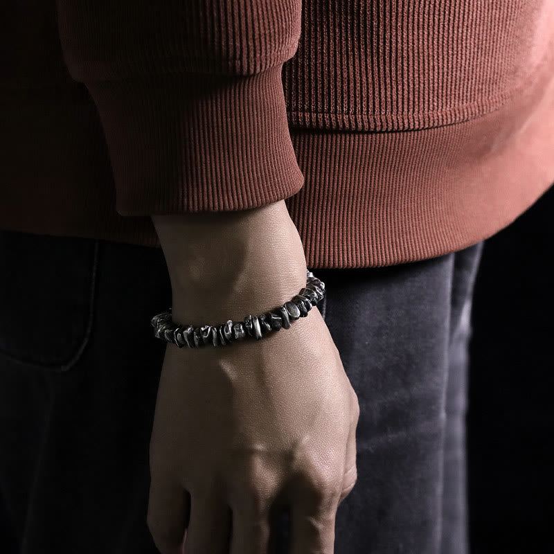 Men's Sterling Silver Protection Bracelet