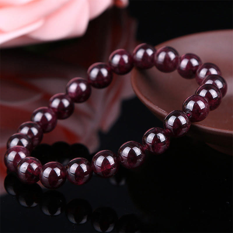 6mm Garnet Passion Bracelet for Meditation
