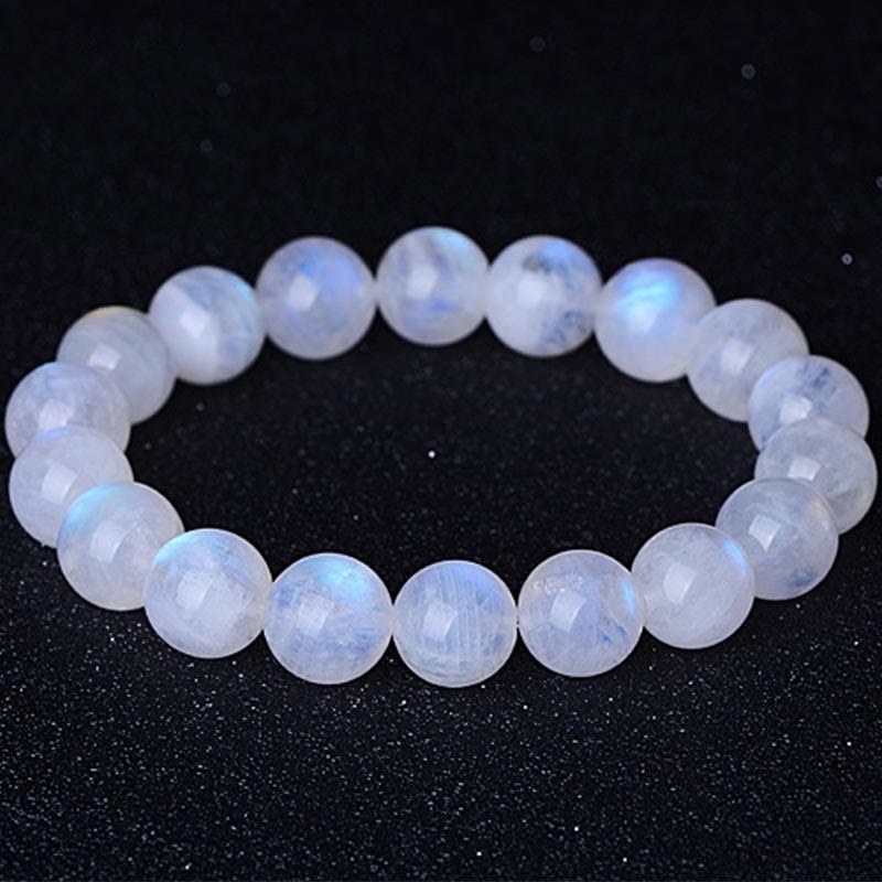 Grounding Obsidian Bracelet Neutral Tone for Balance & Protection