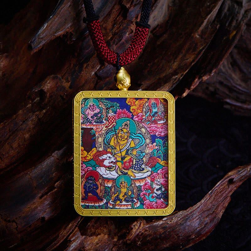 Zakiram Nine-Tailed Fox Spiritual Necklace | Wealth & Protection