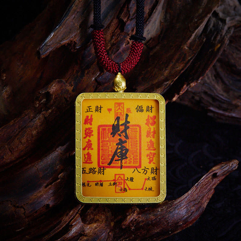 Zakiram Nine-Tailed Fox Spiritual Necklace | Wealth & Protection