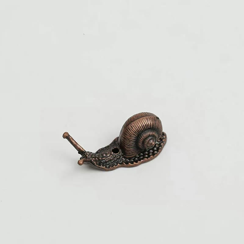 Alloy Turtle & Snail Incense Burner for Meditation