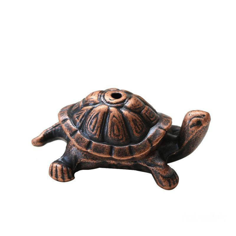 Alloy Turtle & Snail Incense Burner for Meditation