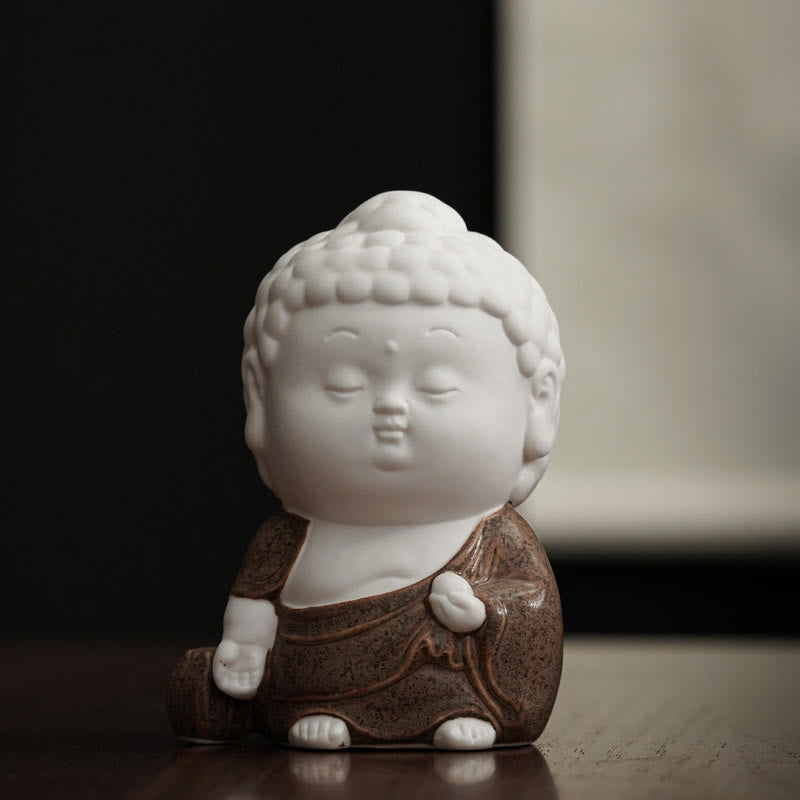 Ceramic Buddha Incense Burner | Sitting, Standing & Reclining 7cm
