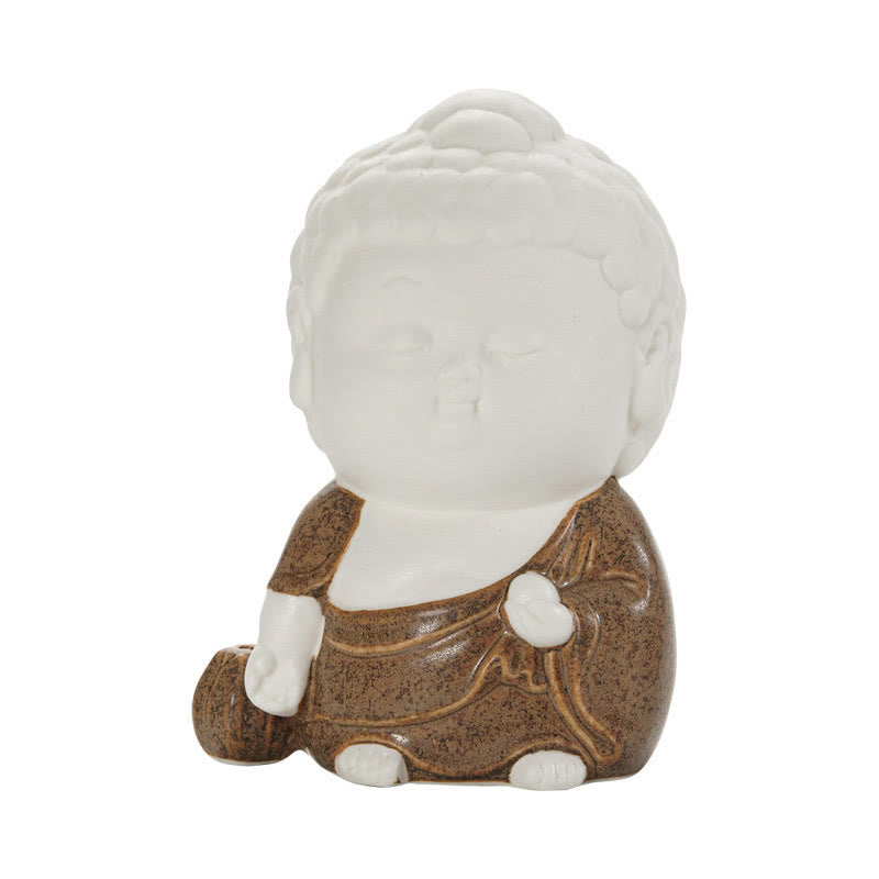Ceramic Buddha Incense Burner | Sitting, Standing & Reclining 7cm