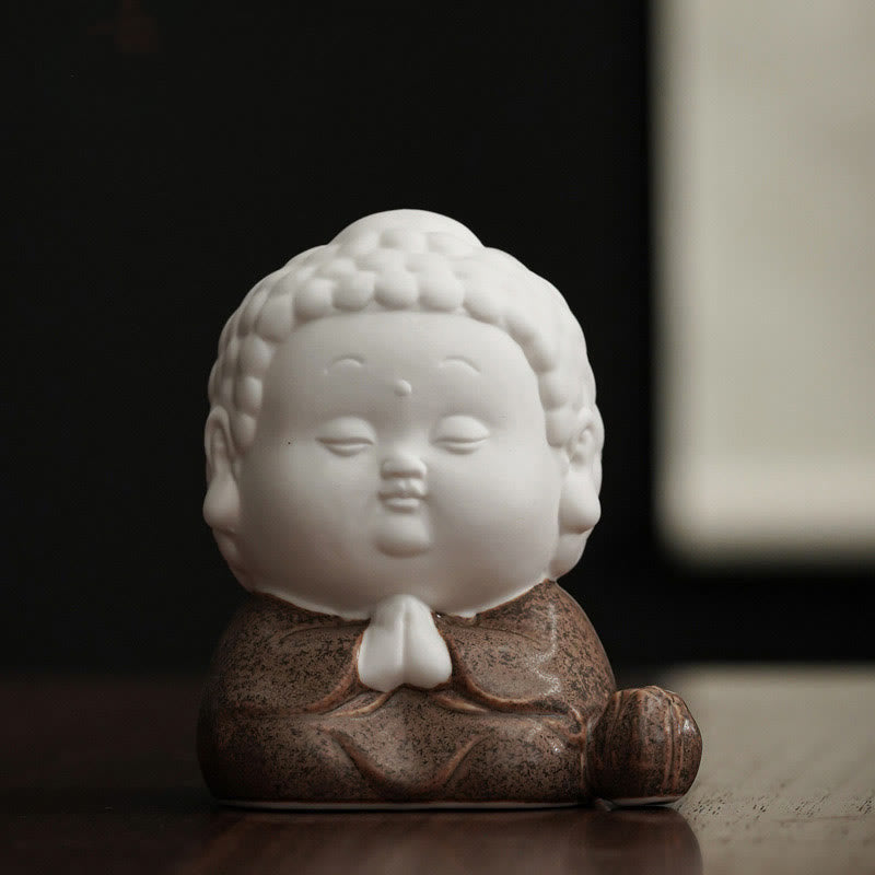 Ceramic Buddha Incense Burner | Sitting, Standing & Reclining 7cm