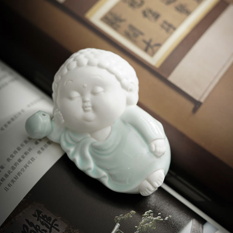 Ceramic Buddha Incense Burner | Sitting, Standing & Reclining 7cm