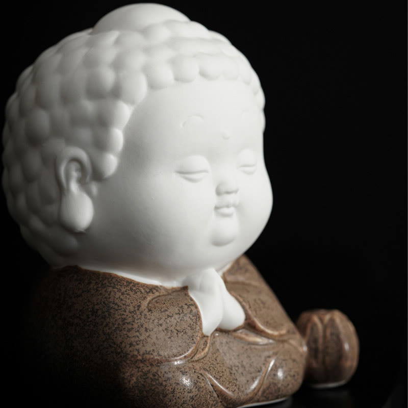 Ceramic Buddha Incense Burner | Sitting, Standing & Reclining 7cm