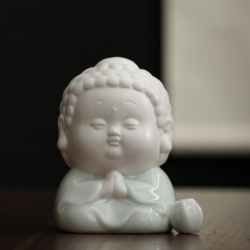 Ceramic Buddha Incense Burner | Sitting, Standing & Reclining 7cm