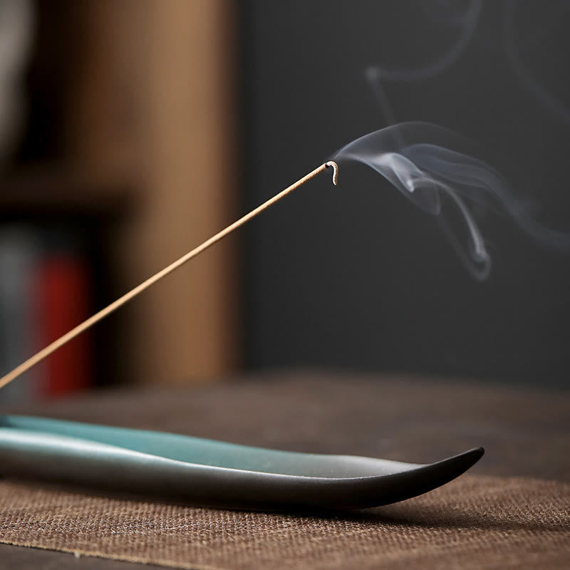 Three Stones Ceramic Incense Burner for Meditation Supplies