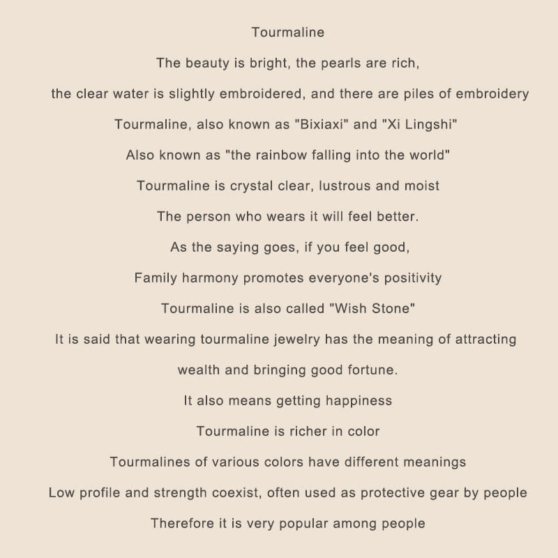 2mm Multicolor Tourmaline Wisdom Bracelet