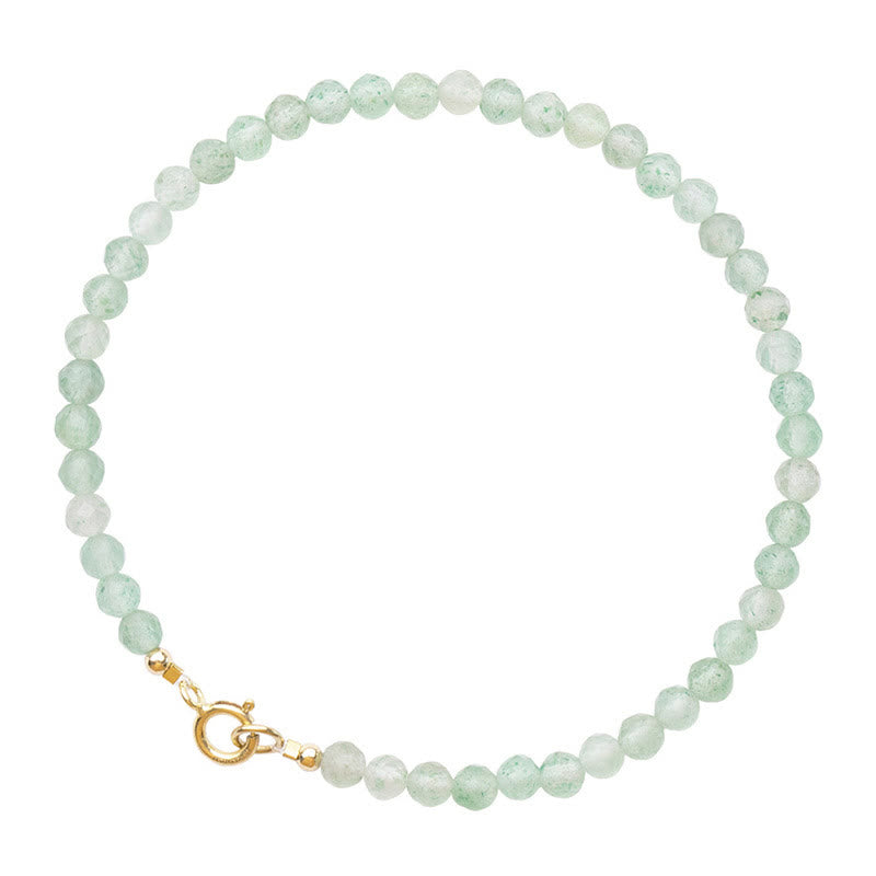 3mm Green Aventurine Ultra-Thin Beads Bracelet