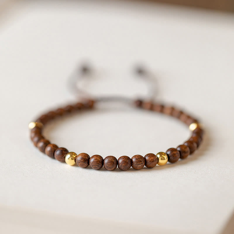 4mm Sandalwood Protection Bracelet