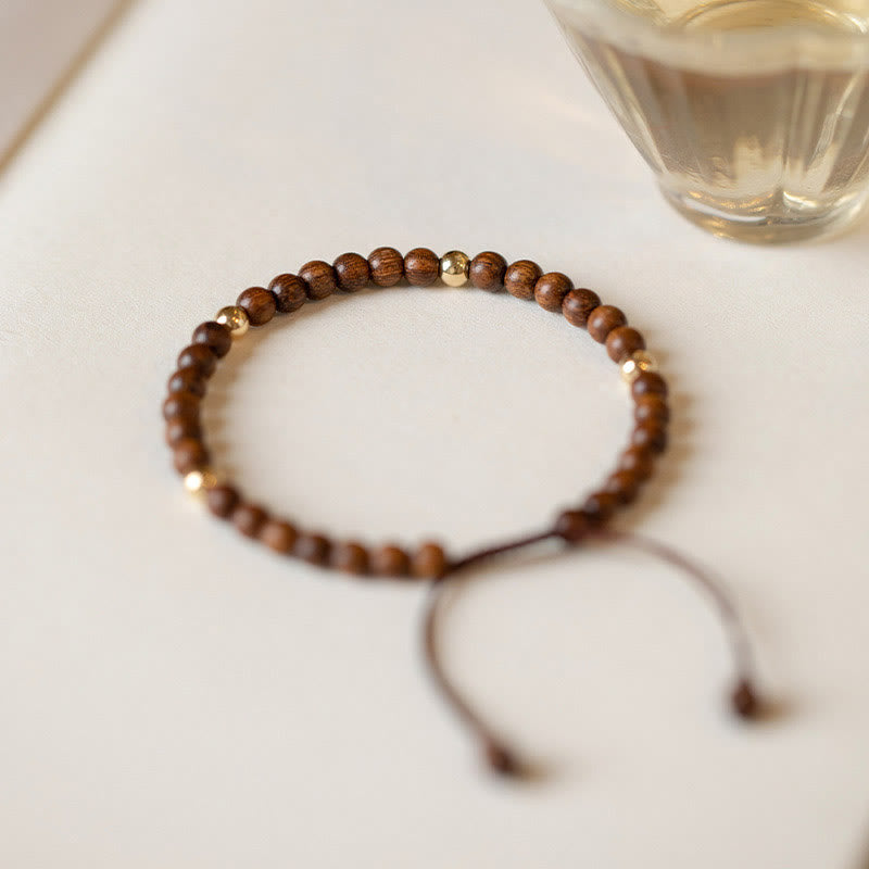 4mm Sandalwood Protection Bracelet