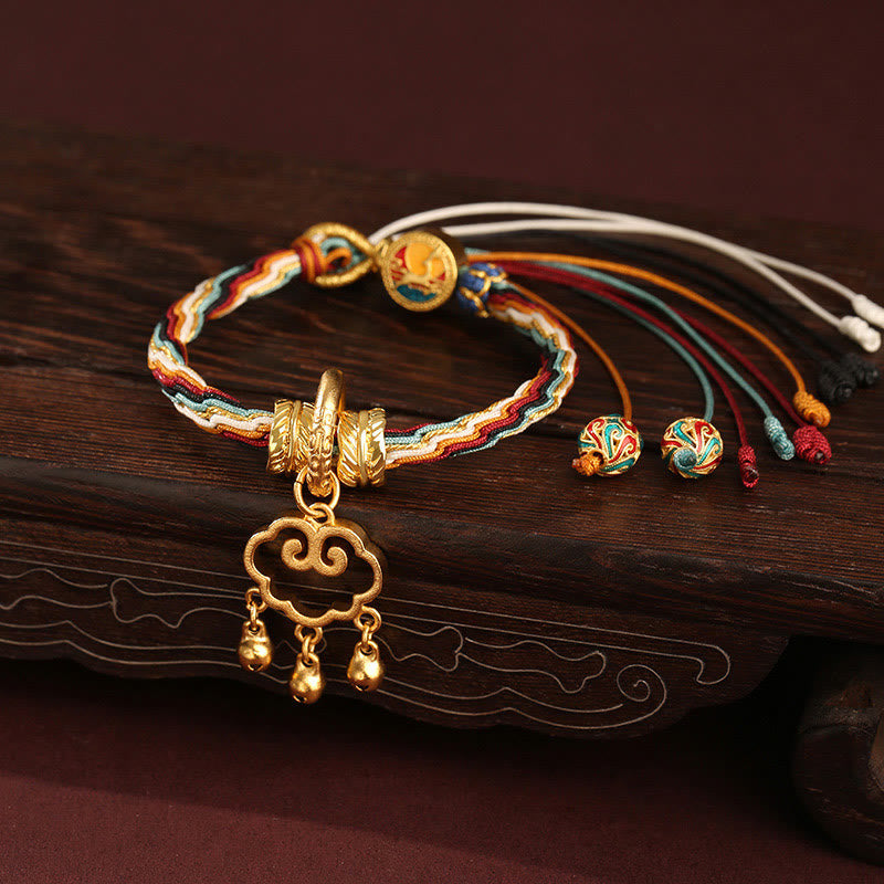 Dunhuang Color Reincarnation Knot Spiritual Bracelet