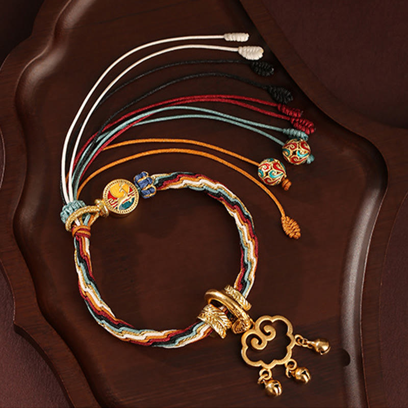 Dunhuang Color Reincarnation Knot Spiritual Bracelet