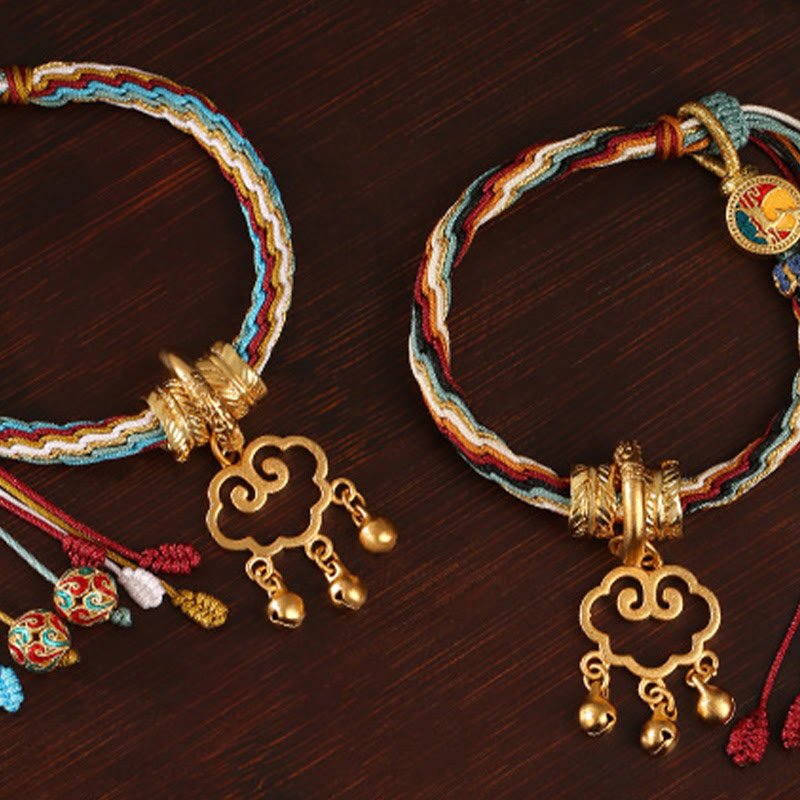 Dunhuang Color Reincarnation Knot Spiritual Bracelet