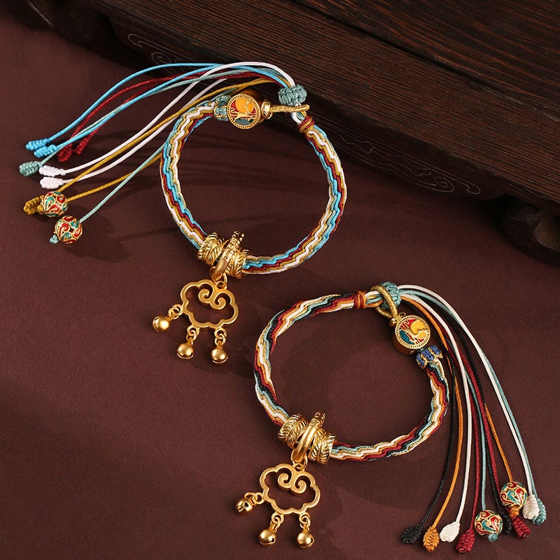 Dunhuang Color Reincarnation Knot Spiritual Bracelet