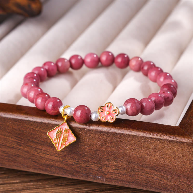 6mm Rhodonite Loving Energy Spiritual Bracelet