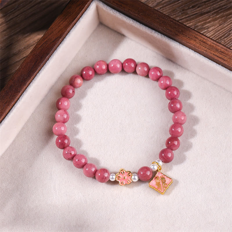6mm Rhodonite Loving Energy Spiritual Bracelet