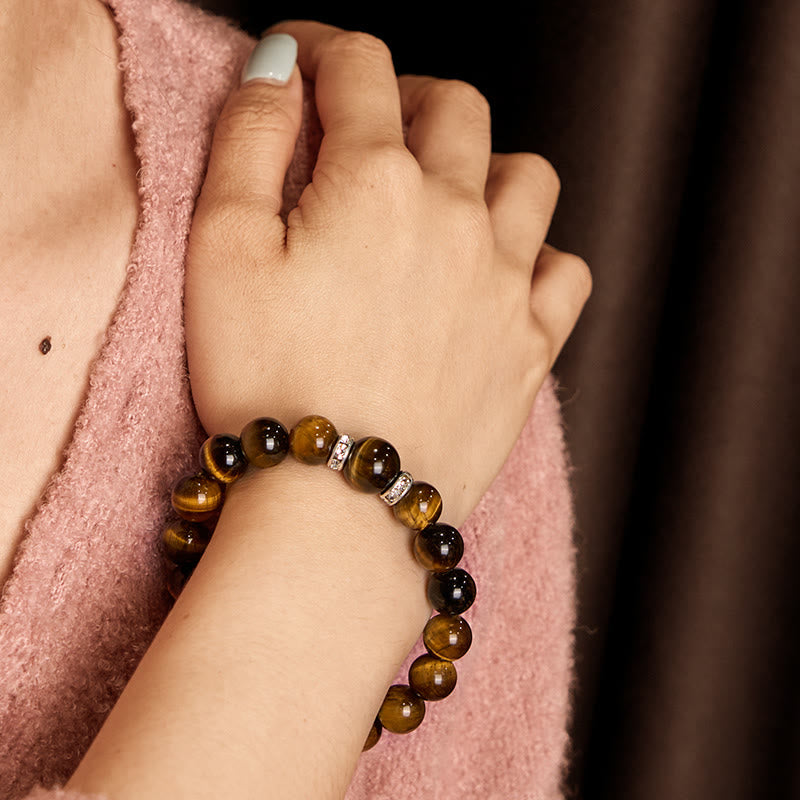 10mm Green Aventurine Love Heart Balance Bracelet