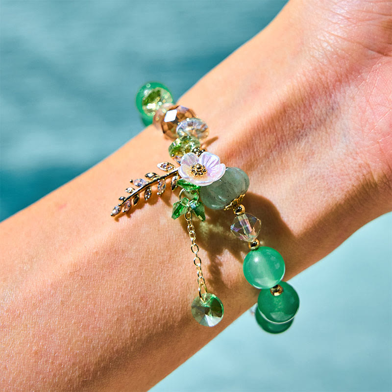Multi-Gemstone Healing Bracelet Amethyst & Aventurine