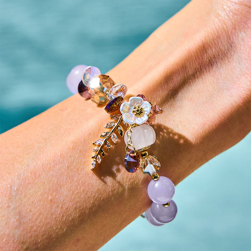 Multi-Gemstone Healing Bracelet Amethyst & Aventurine