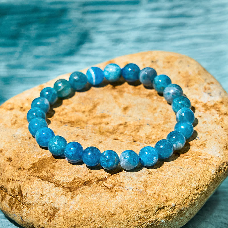 Apatite Motivation Bracelet for Spiritual Growth