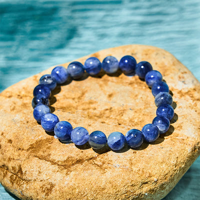 8mm Kyanite Spiritual Healing Bracelet for Calmness