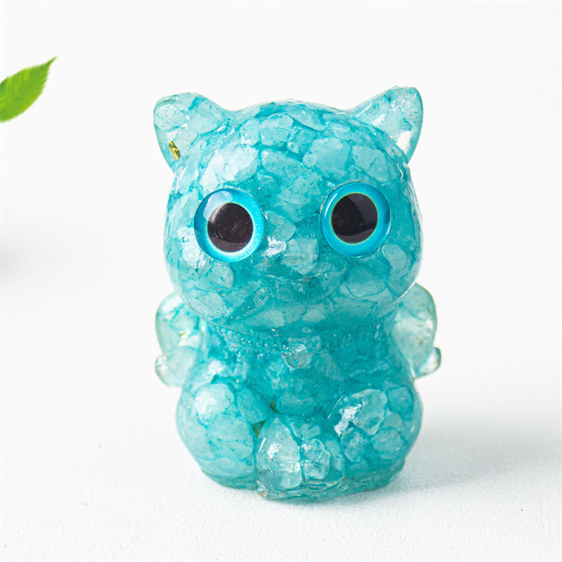 5.5cm Crystal Resin Feng Shui Decoration for Positive Home Energy